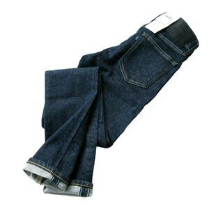 NWT Levi's Made & Crafted 721 High Rise Skinny in Rinse Selvedge Stretch Jean 25